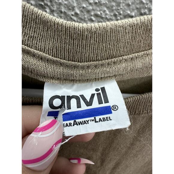 Anvil T-Shirt Size 2X Brown Graphic Hualapai Native America Tribe Short Sleeve - Picture 4 of 10